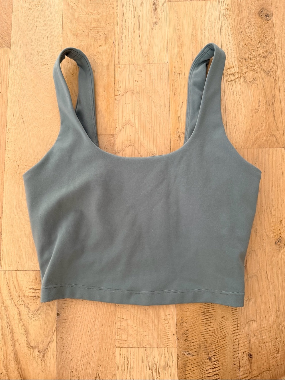 Spiritual Gangster Scoop Bralette Tank - Sage Green